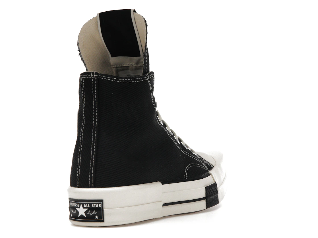Converse TURBODRK Chuck Taylor All Star 70 Hi Rick Owens DRKSHDW Black