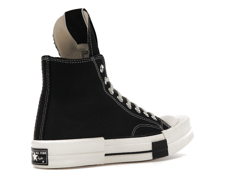 Converse TURBODRK Chuck Taylor All Star 70 Hi Rick Owens DRKSHDW Black
