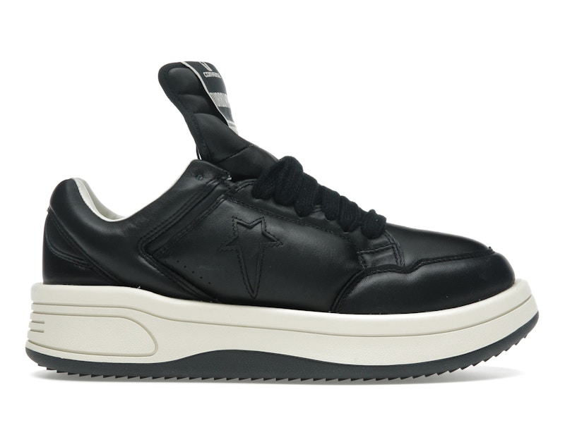 Converse TURBOWPN Low Rick Owens DRKSHDW Black Cloud Cream Men's