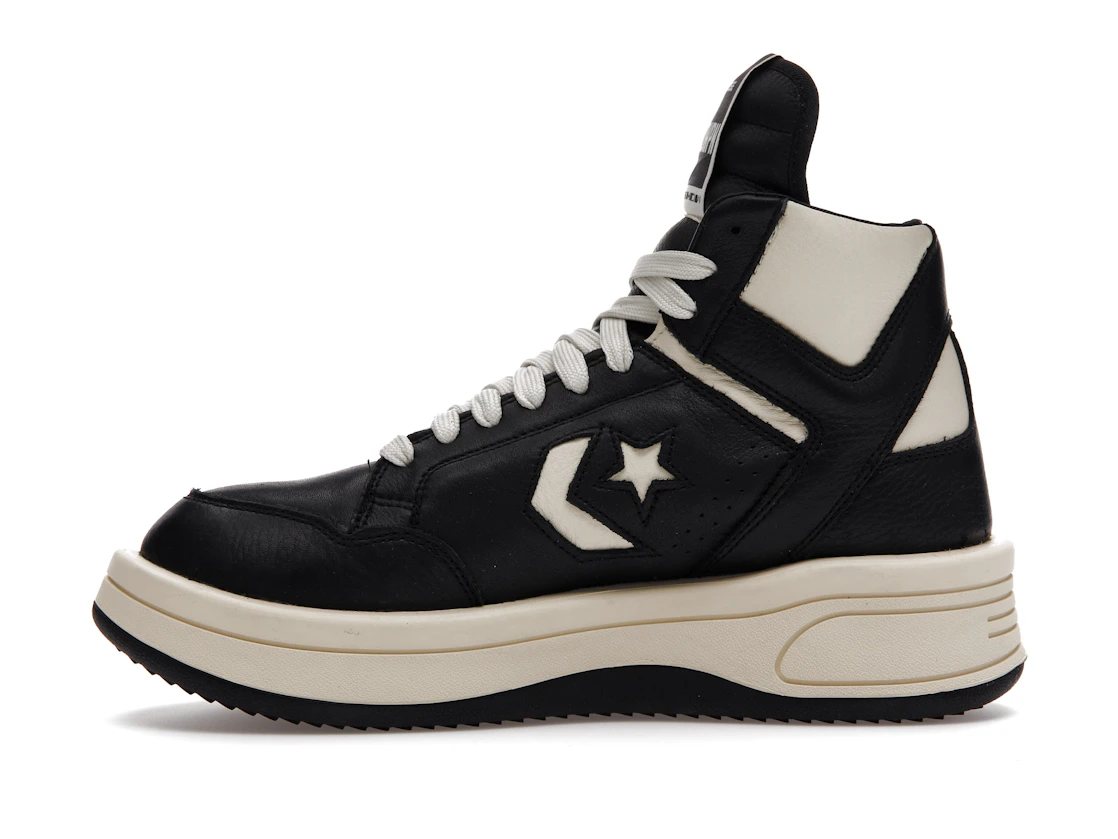 Converse TURBOWPN Mid Rick Owens DRKSHDW Black Cloud Cream