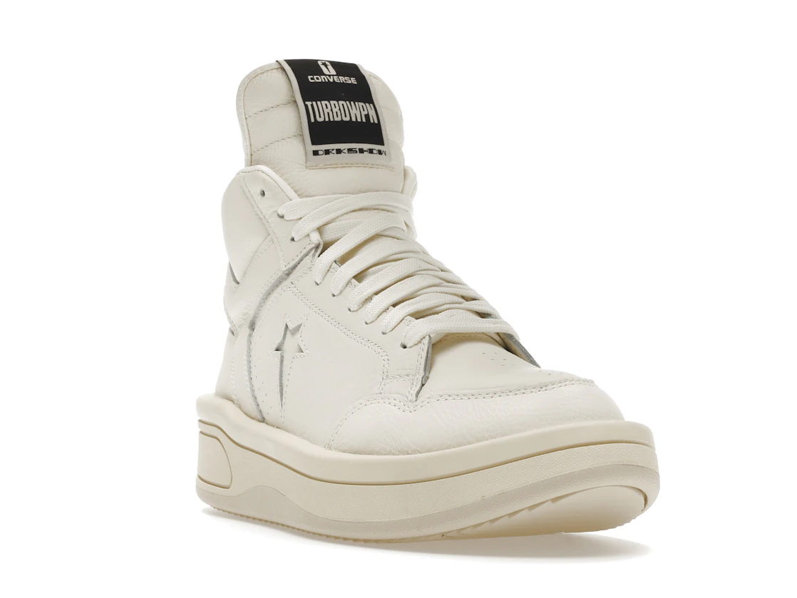 Converse TURBOWPN Mid Rick Owens DRKSHDW Egret