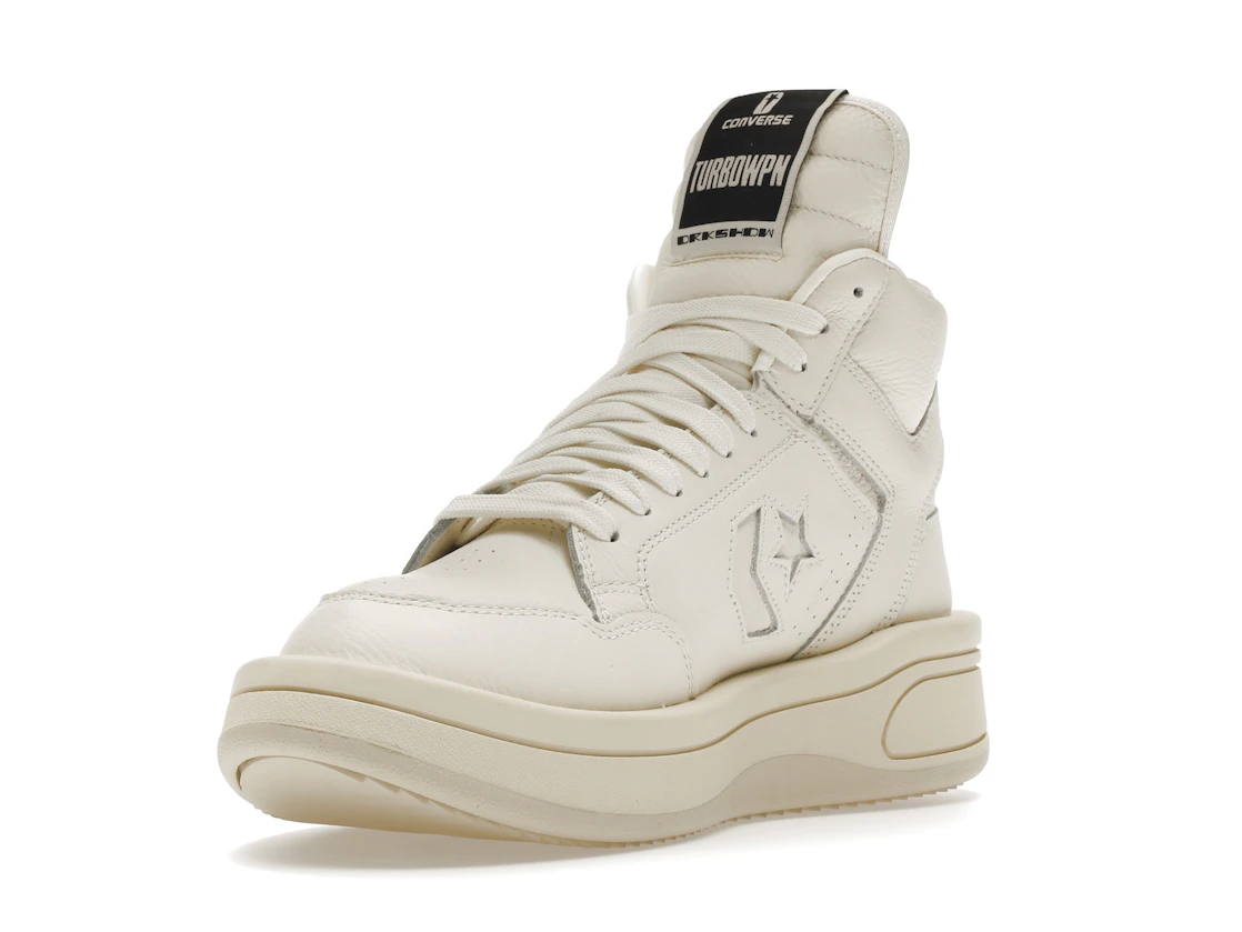 Converse TURBOWPN Mid Rick Owens DRKSHDW Egret