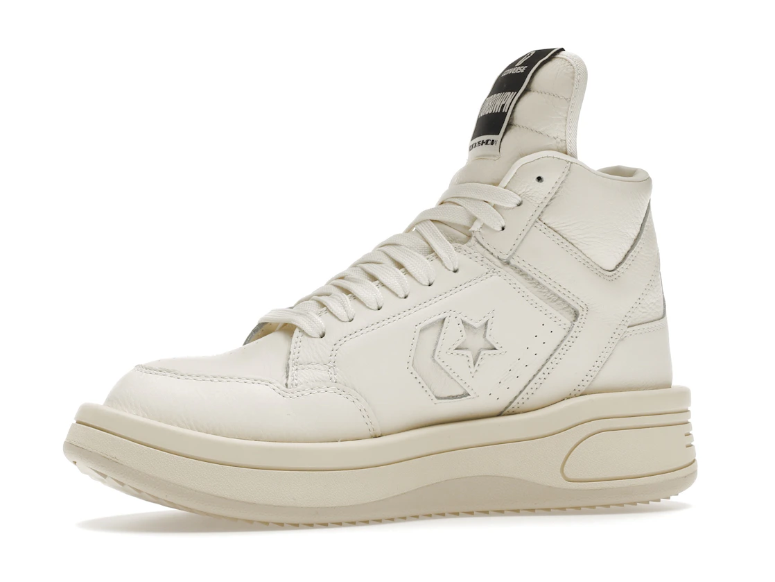 Converse TURBOWPN Mid Rick Owens DRKSHDW Egret
