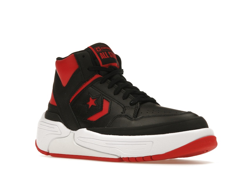 Converse Weapon CX Mid Black Casino White Colorblocked Leather