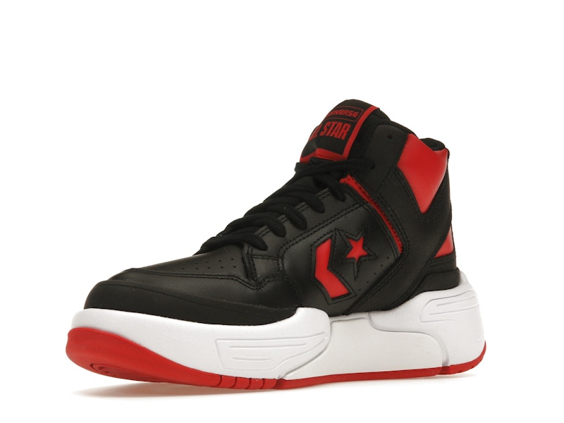 Converse Weapon CX Mid Black Casino White Colorblocked Leather