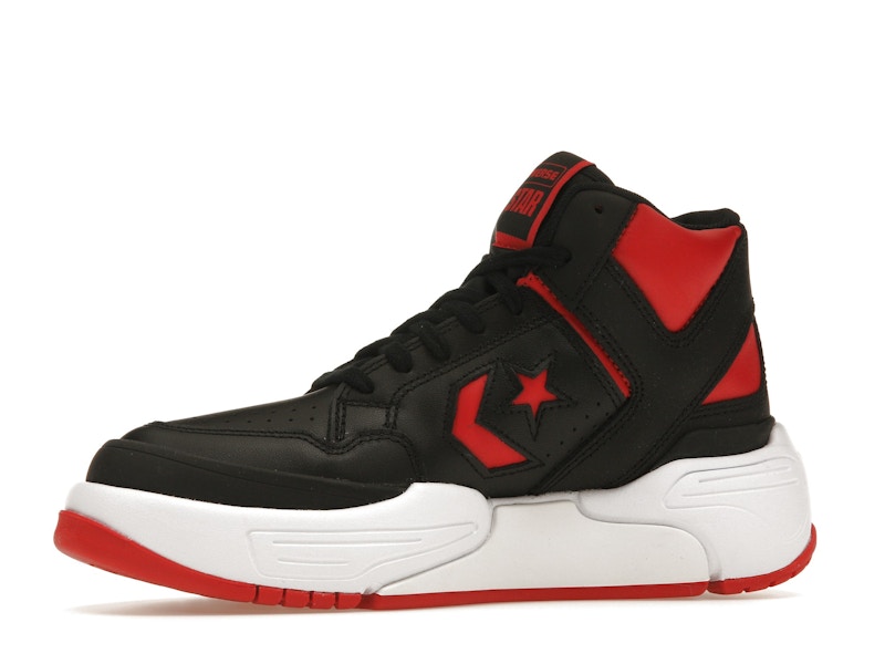 Converse Weapon CX Mid Black Casino White Colorblocked Leather