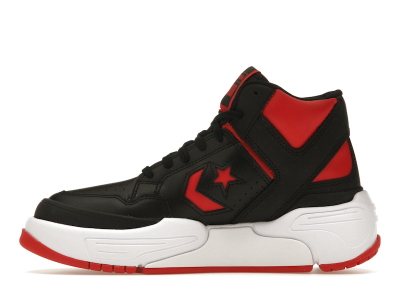 Converse Weapon CX Mid Black Casino White Colorblocked Leather