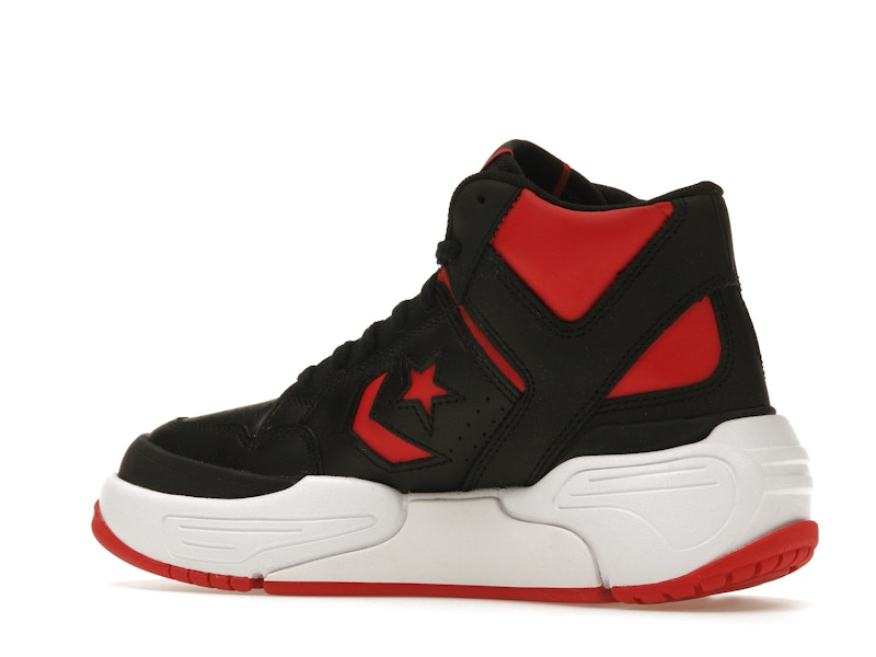 Converse Weapon CX Mid Black Casino White Colorblocked Leather