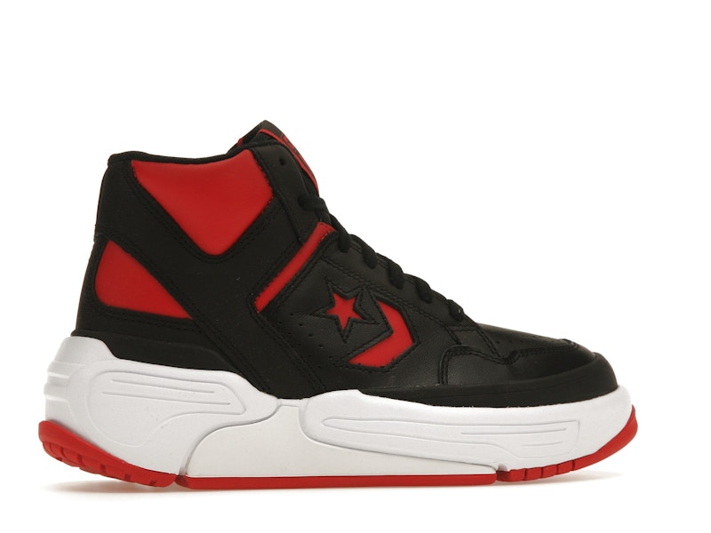 Converse Weapon CX Mid Black Casino White Colorblocked Leather