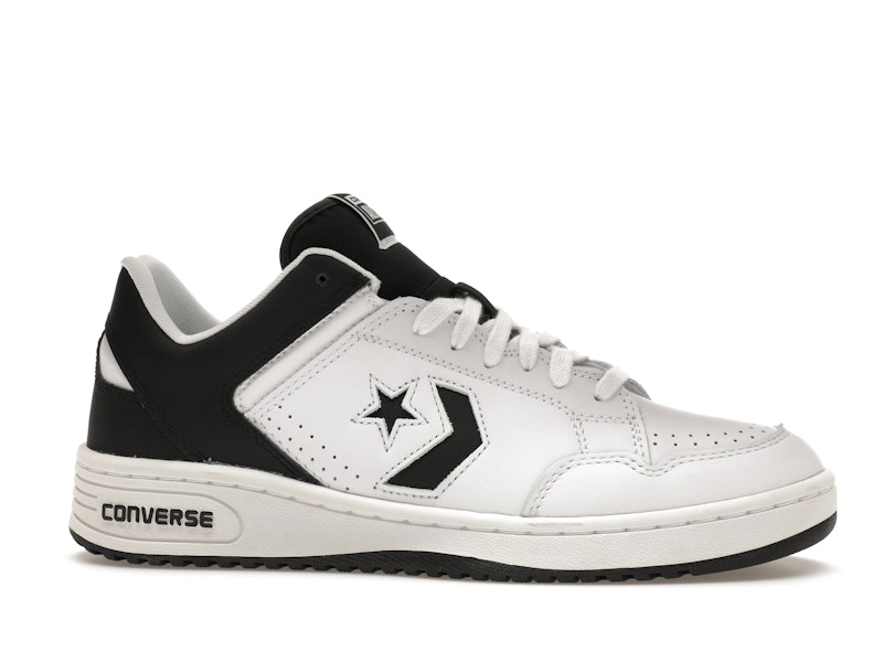 Converse Weapon Leather Ox White Black