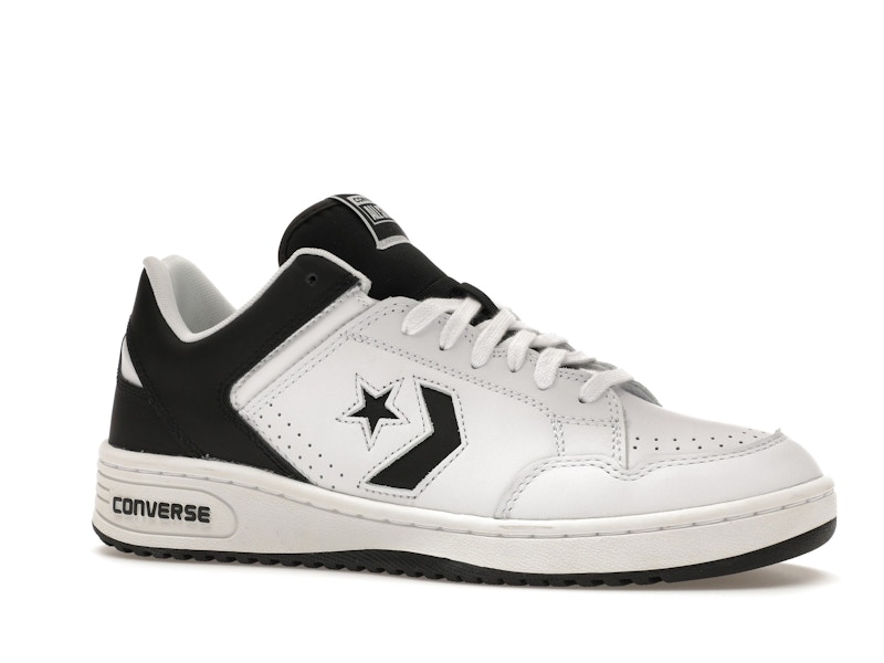 Converse Weapon Leather Ox White Black