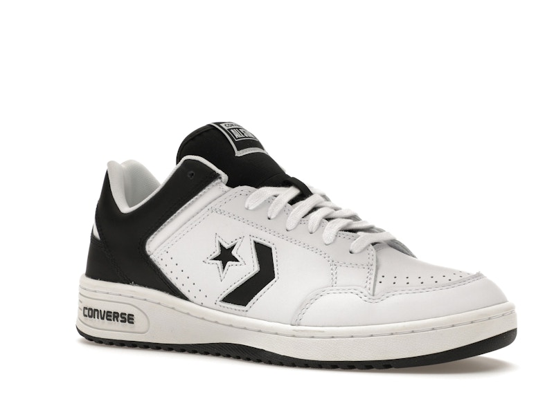 Converse Weapon Leather Ox White Black