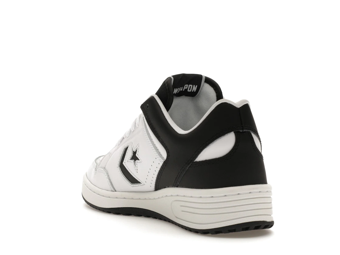Converse Weapon Leather Ox White Black