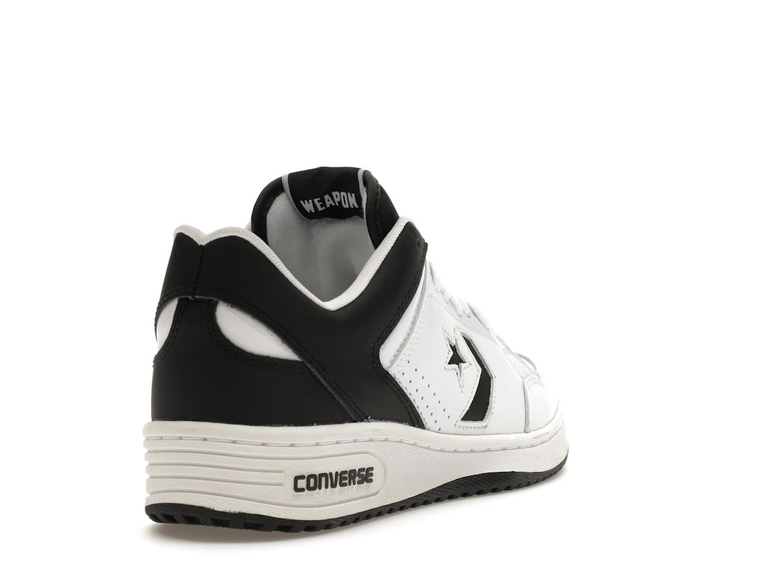 Converse Weapon Leather Ox White Black