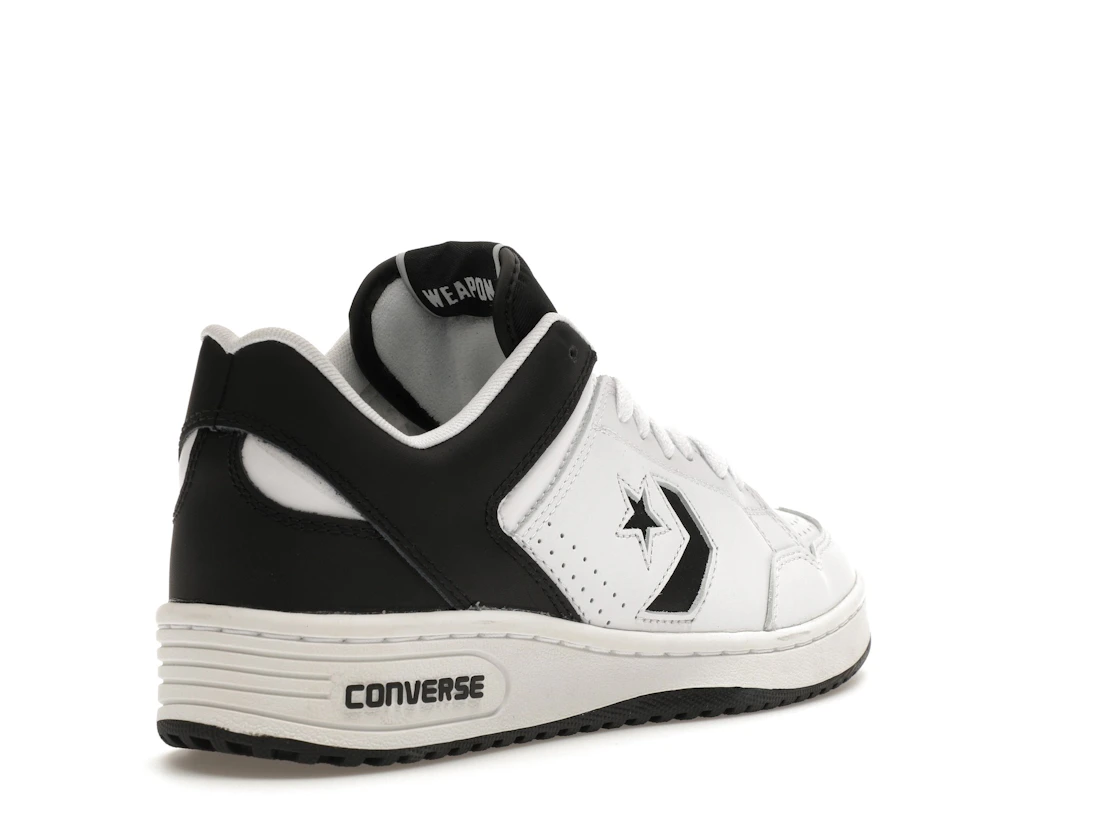 Converse Weapon Leather Ox White Black