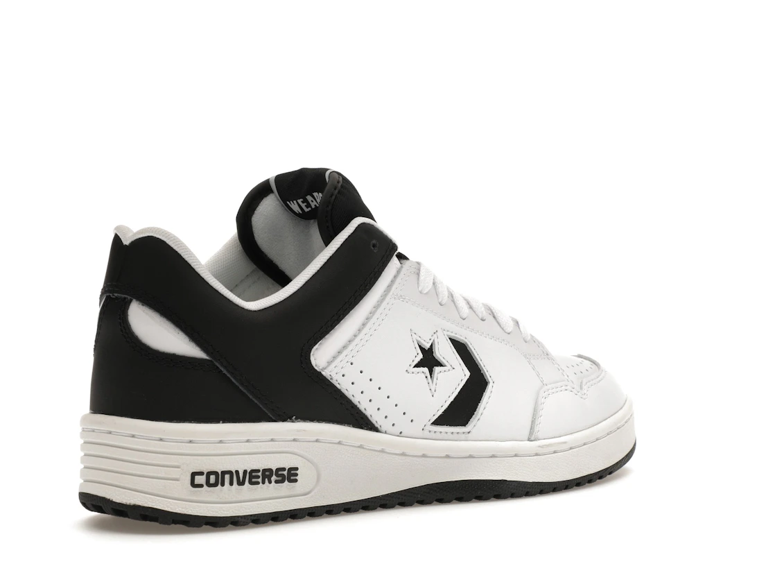 Converse Weapon Leather Ox White Black
