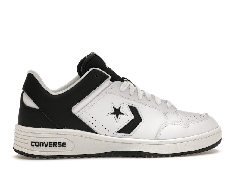 Converse Weapon Leather Ox White Black