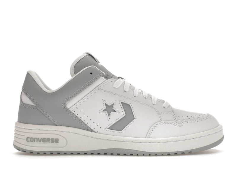 Fashion converse cuero gris