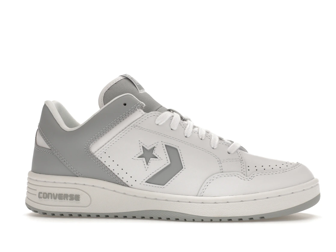 Converse Weapon Leather Ox White Wolf Grey