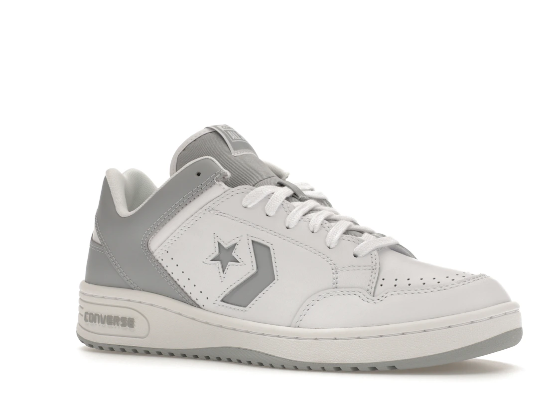Converse Weapon Leather Ox White Wolf Grey