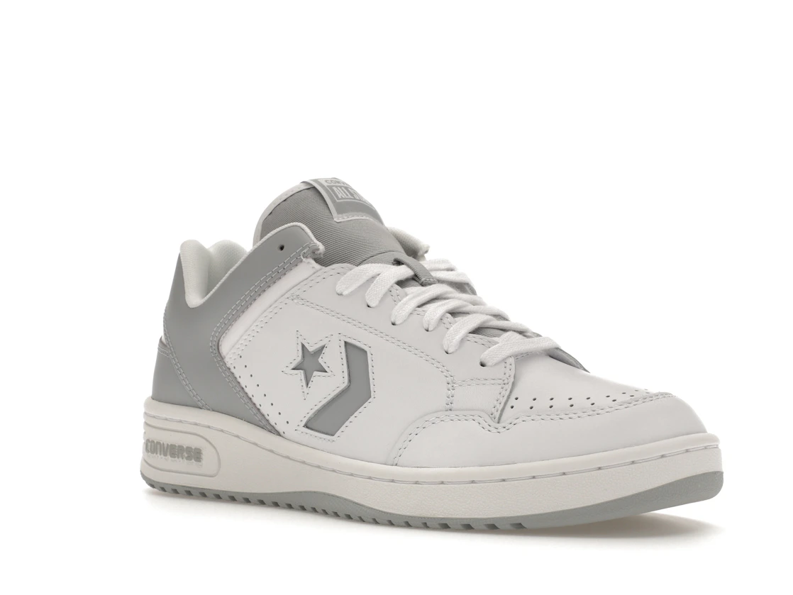 Converse Weapon Leather Ox White Wolf Grey