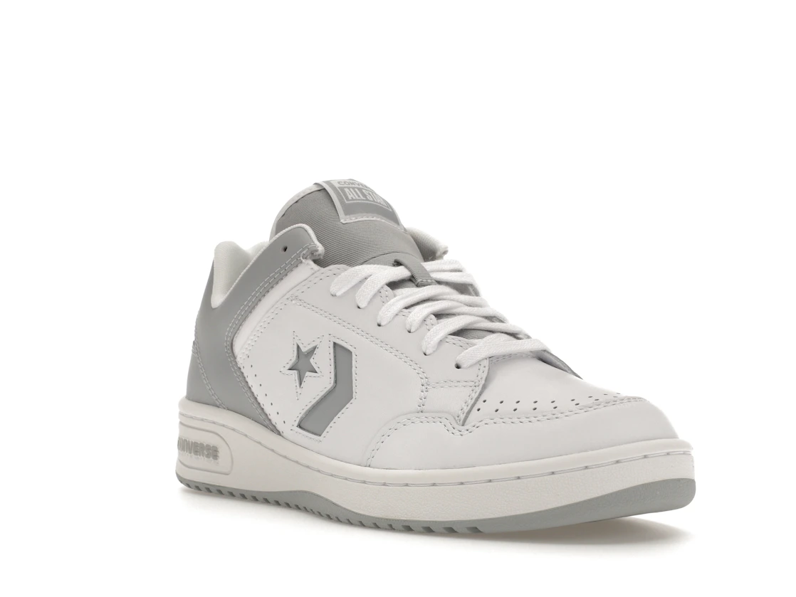 Converse Weapon Leather Ox White Wolf Grey