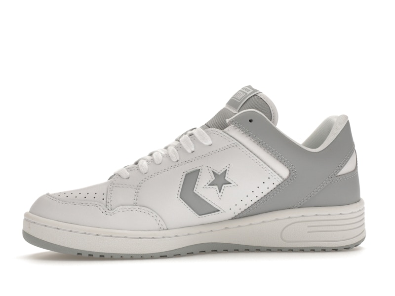 Converse Weapon Leather Ox White Wolf Grey