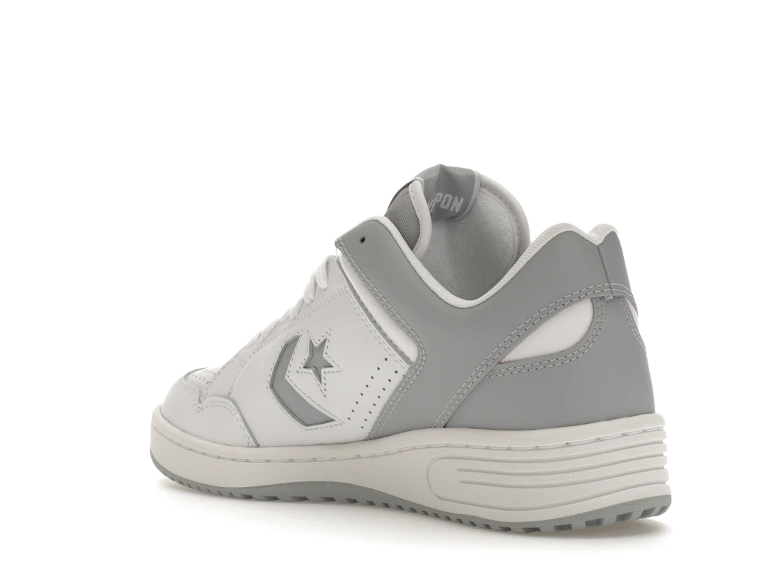 Converse Weapon Leather Ox White Wolf Grey