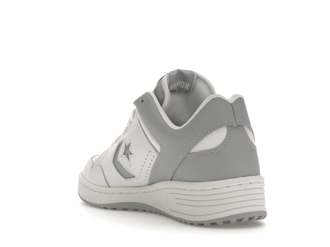 Converse Weapon Leather Ox White Wolf Grey