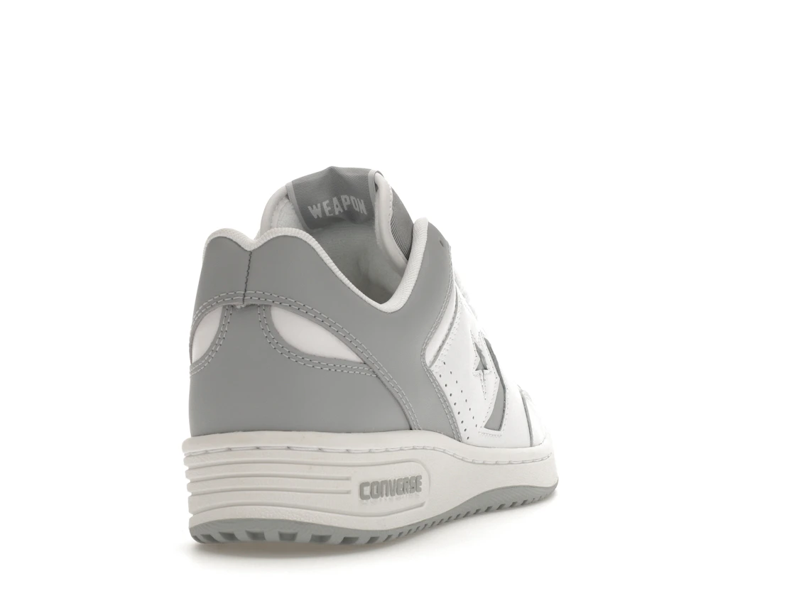 Converse Weapon Leather Ox White Wolf Grey