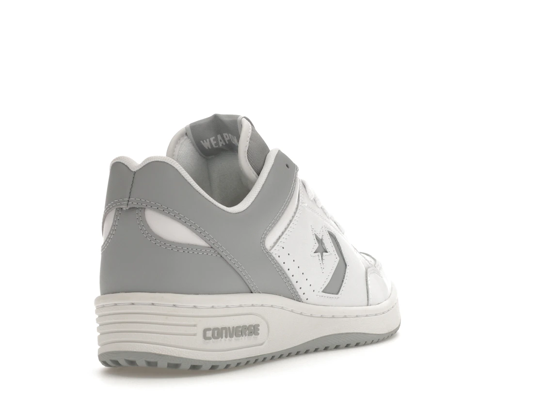 Converse Weapon Leather Ox White Wolf Grey