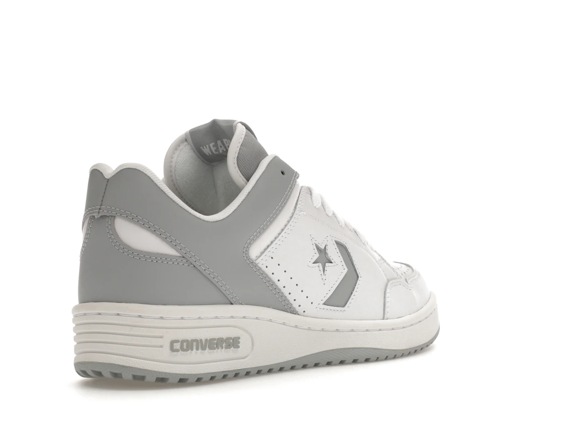 Converse Weapon Leather Ox White Wolf Grey