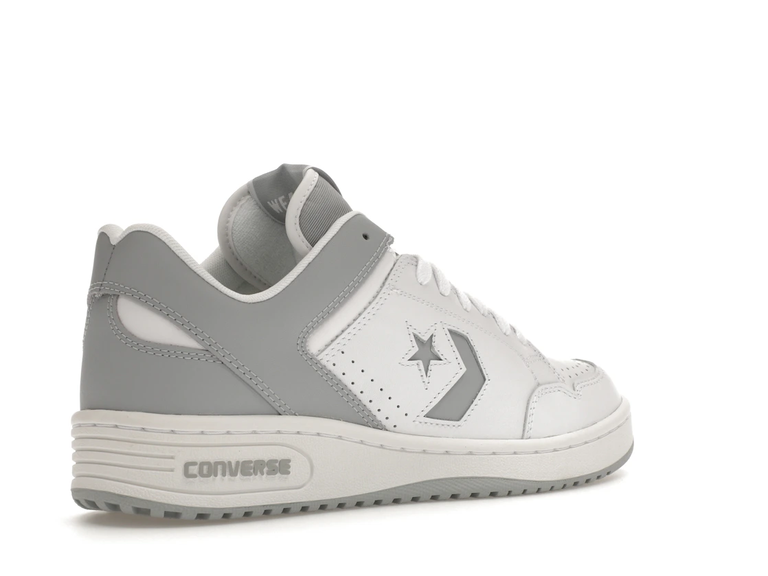 Converse Weapon Leather Ox White Wolf Grey