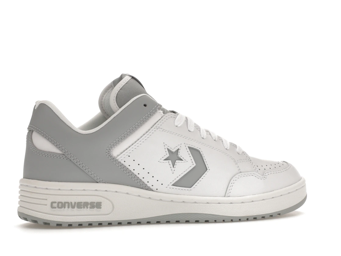 Converse Weapon Leather Ox White Wolf Grey