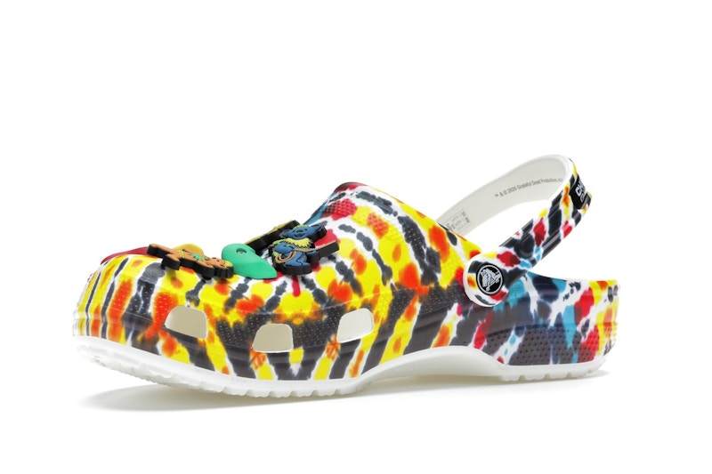 crocs classic clog grateful dead x chinatown market