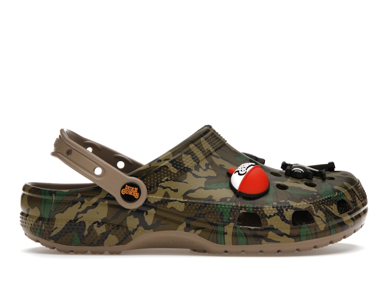 Fleece camo shop crocs