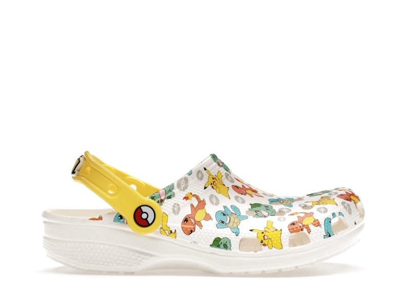Crocs Classic Clog Pok mon White Men s 207765 94S US