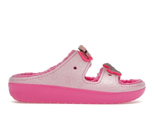 Sandale Crocs Cozzzy classique Barbie coloris rose électrique 0