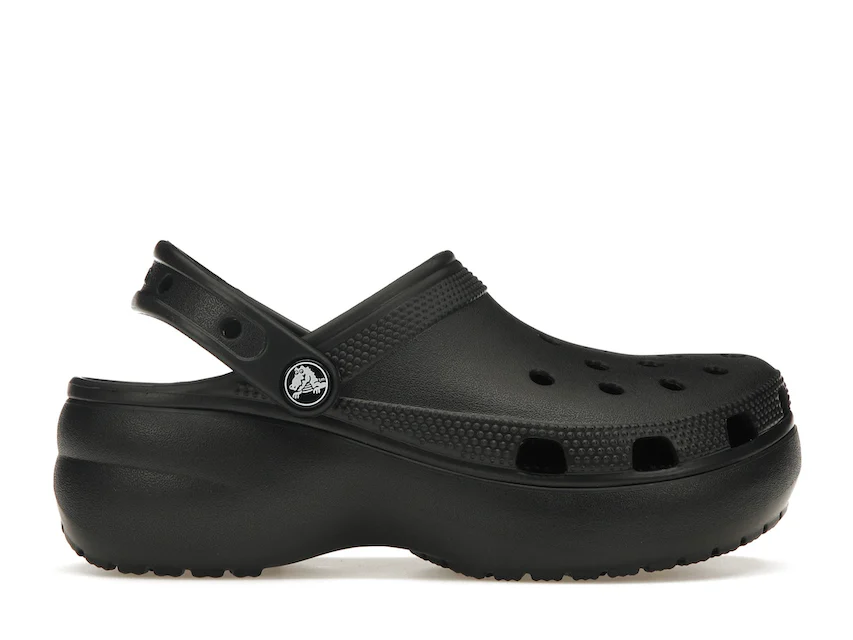 Crocs Classic Platform Clog Black (Women's) 0