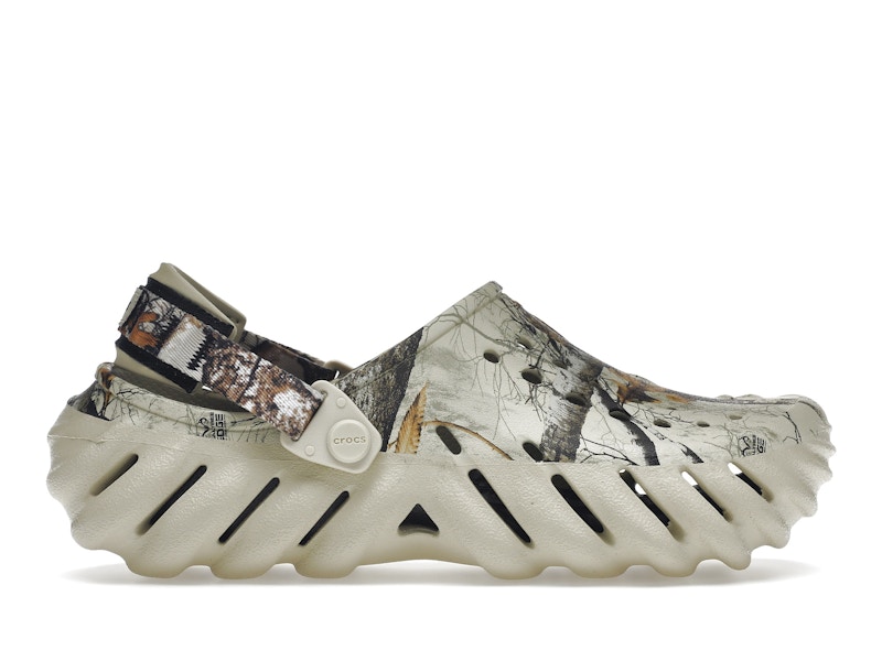 White camo crocs hotsell