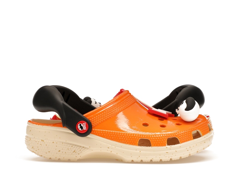◆CROCS◆ Pringles X Crocs Classic Clog Orange Red 2096426AD Crocs PRINGLES X CROCS CLASSIC CLOG Red / Orange Size M4/W6