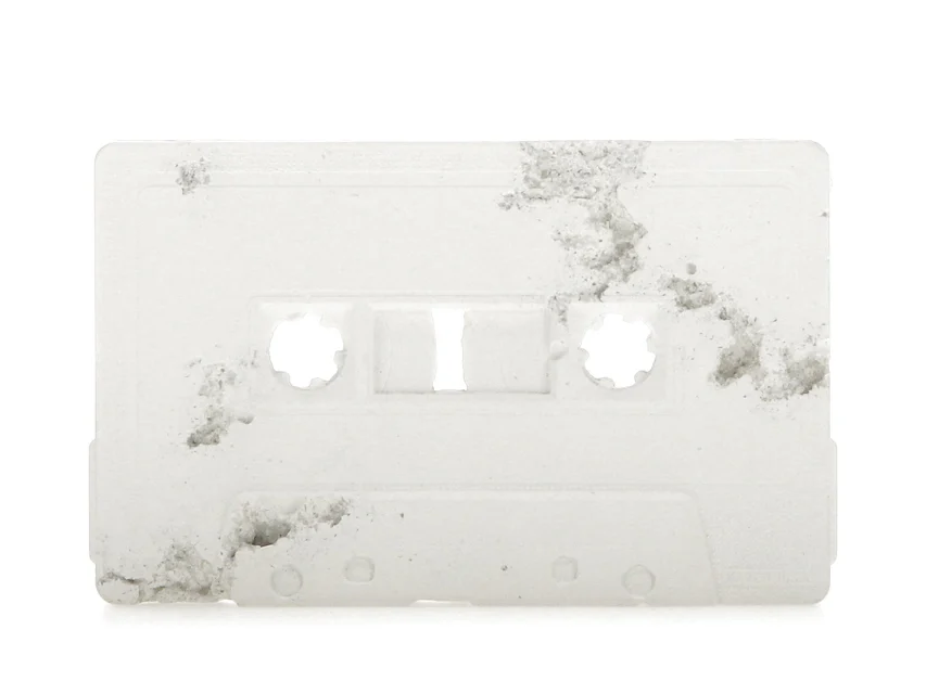 Daniel Arsham Future Relic 04 Cassette Tape White 0
