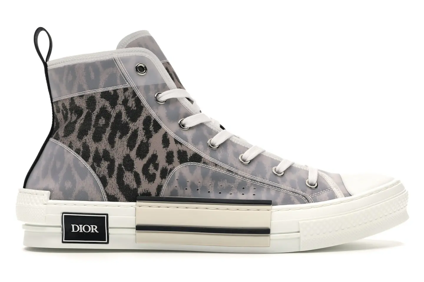 Dior B23 High Top Brown Leopard Men's - 3SH118YQL_H369 - US