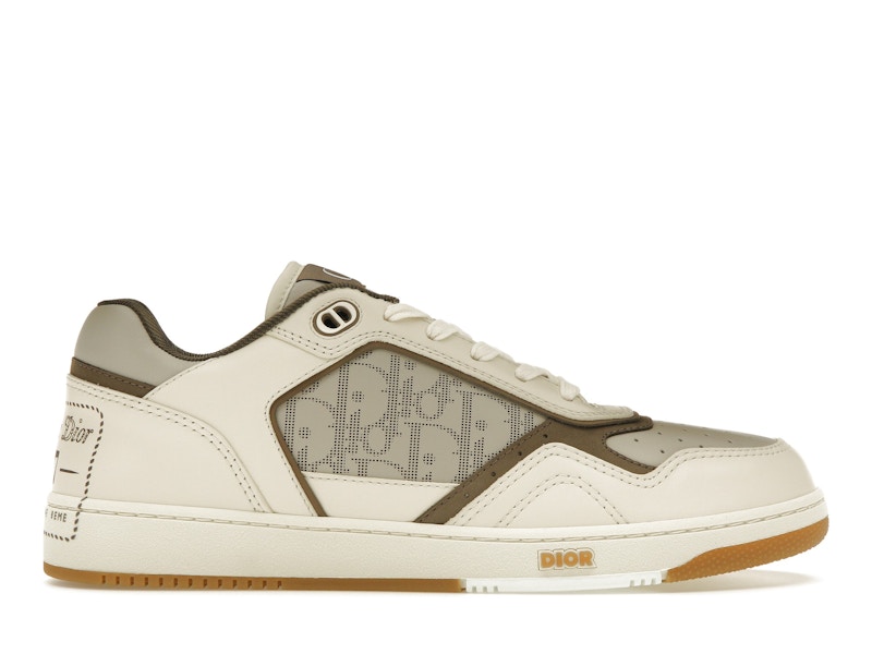 Dior B27 Low by Birkenstock Cream Greige Greige Dior Oblique
