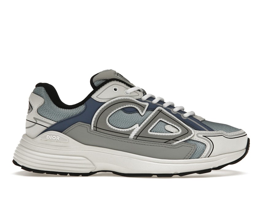 Dior - B30 Sneaker Light Blue Mesh and Blue, Gray and White Technical Fabric - Size 41 - Men