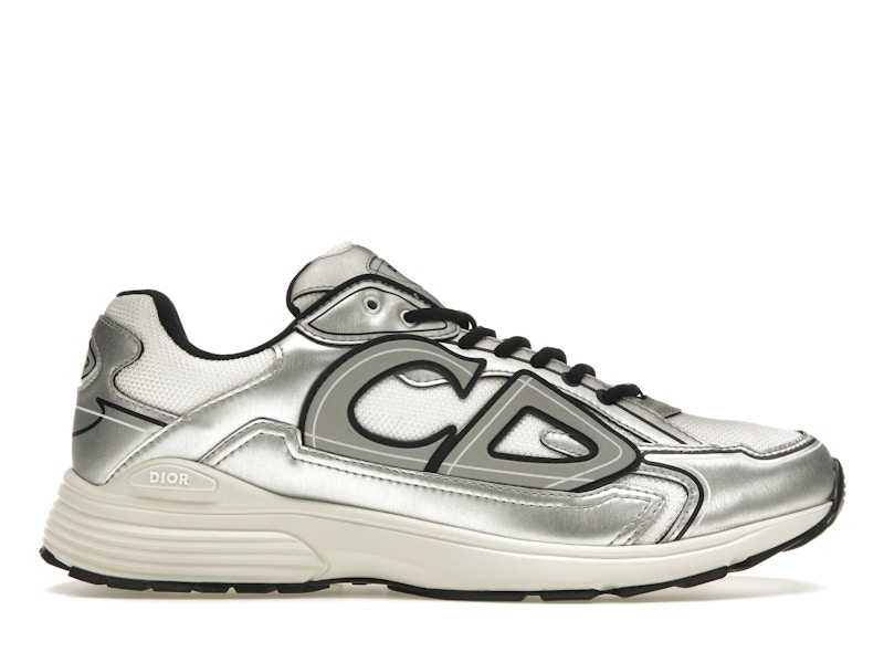 Dior silver sneakers sales