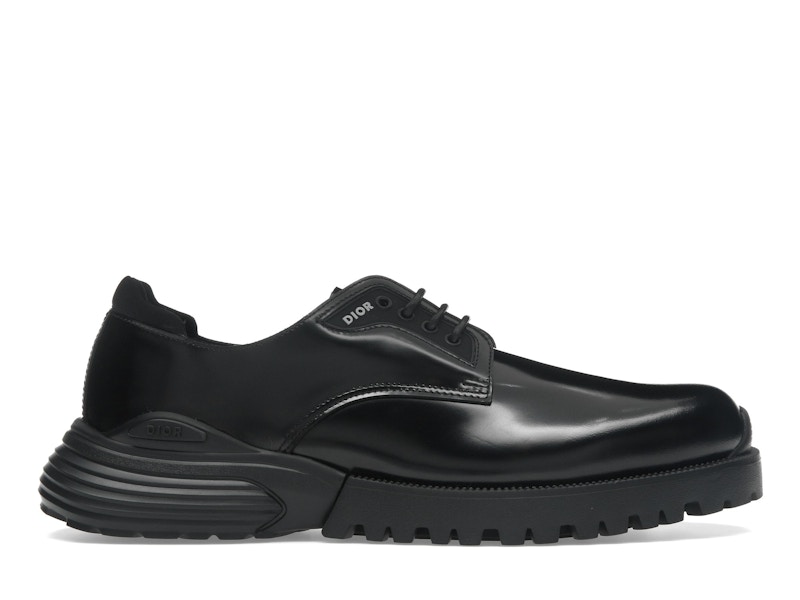 DIOR DERBY M-EXPLBOAT SHOES　42 Dior Combat Derby Black Men's - 3DE372ZJQ H969 - US