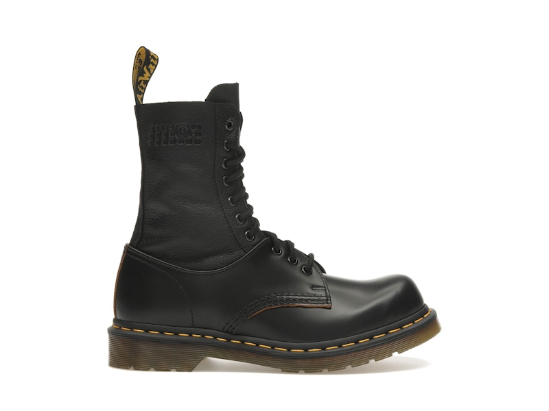 【おトク】 Dr. Martens 1490 Twist MM6 Maison Margiela Black Men's 靴