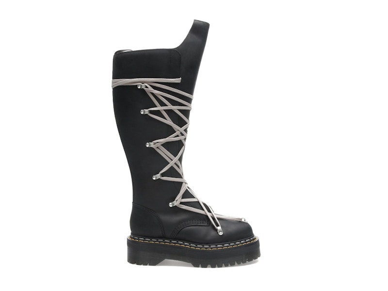 Dr. Martens 1460 DRKSHDW Quad Sole Pentalace Boot Rick Owens