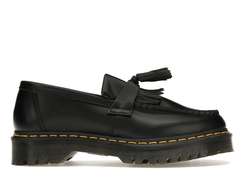 Dr. Martens Adrian Smooth Leather Tassel Loafer Black Men's